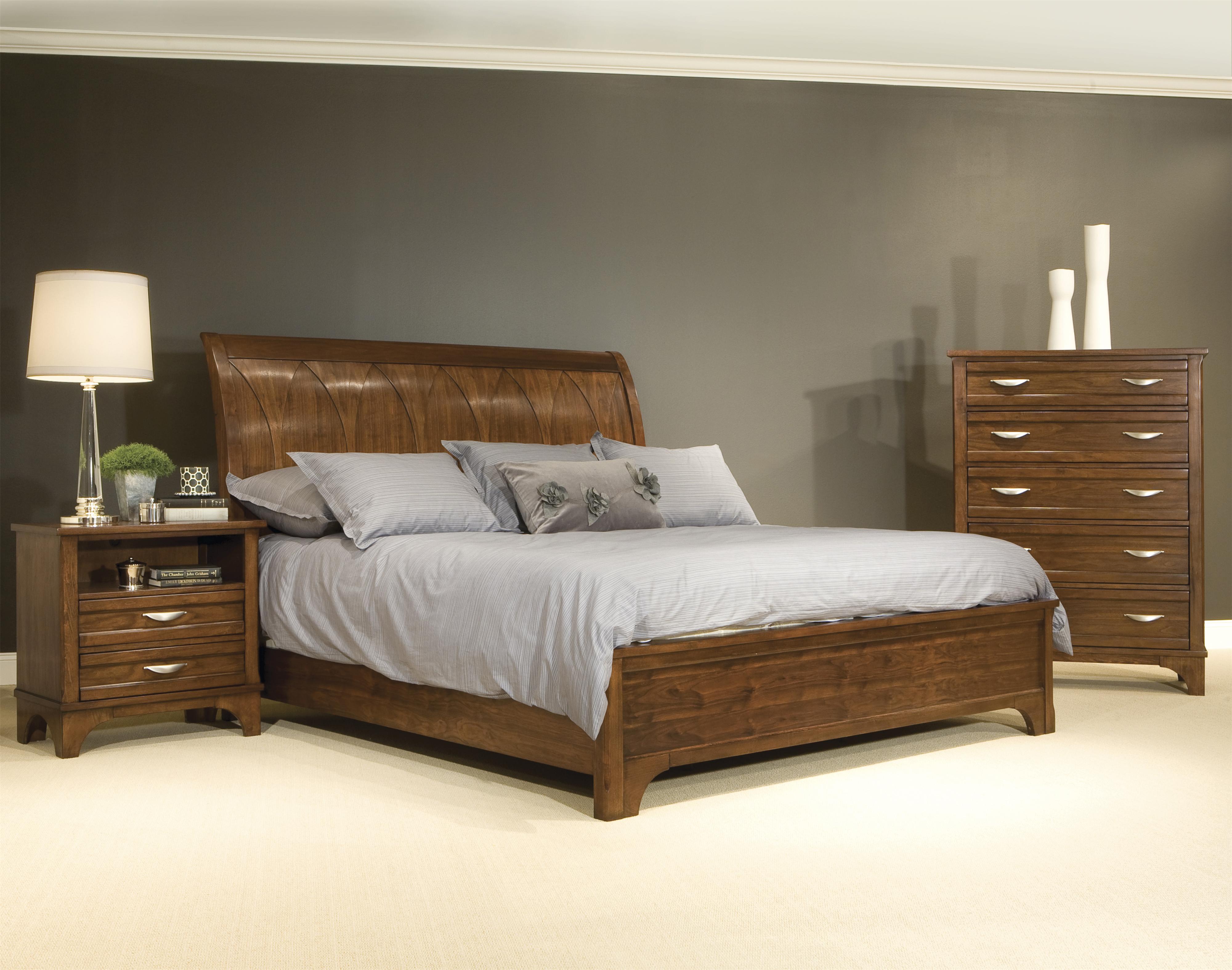 Vaughan Furniture Radiance Complete Queen Sleigh Bed Find Your